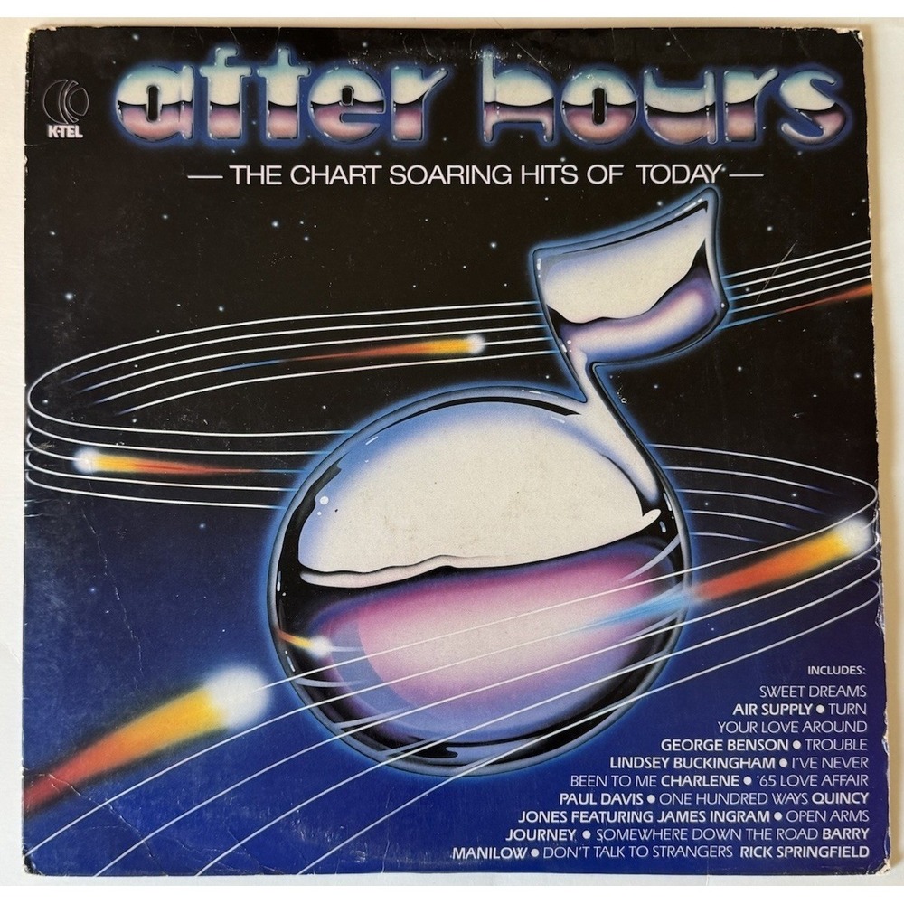 After Hours -The Chart Soaring Hits Of Today - Air Supply - Journey - Paul Davis